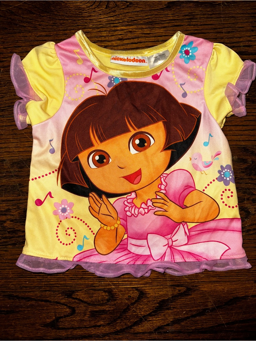 Dora (2011) Pink, Yellow & Orange Top